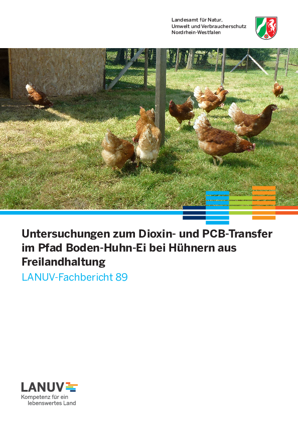 Untersuchungen zum Dioxin- und PCB-Transfer im Pfad Boden-Huhn-Ei bei Hühnern aus Freilandhaltung