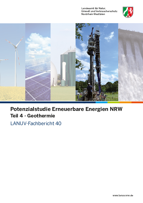 Potenzialstudie Erneuerbare Energien NRW - Teil4 - Geothermie