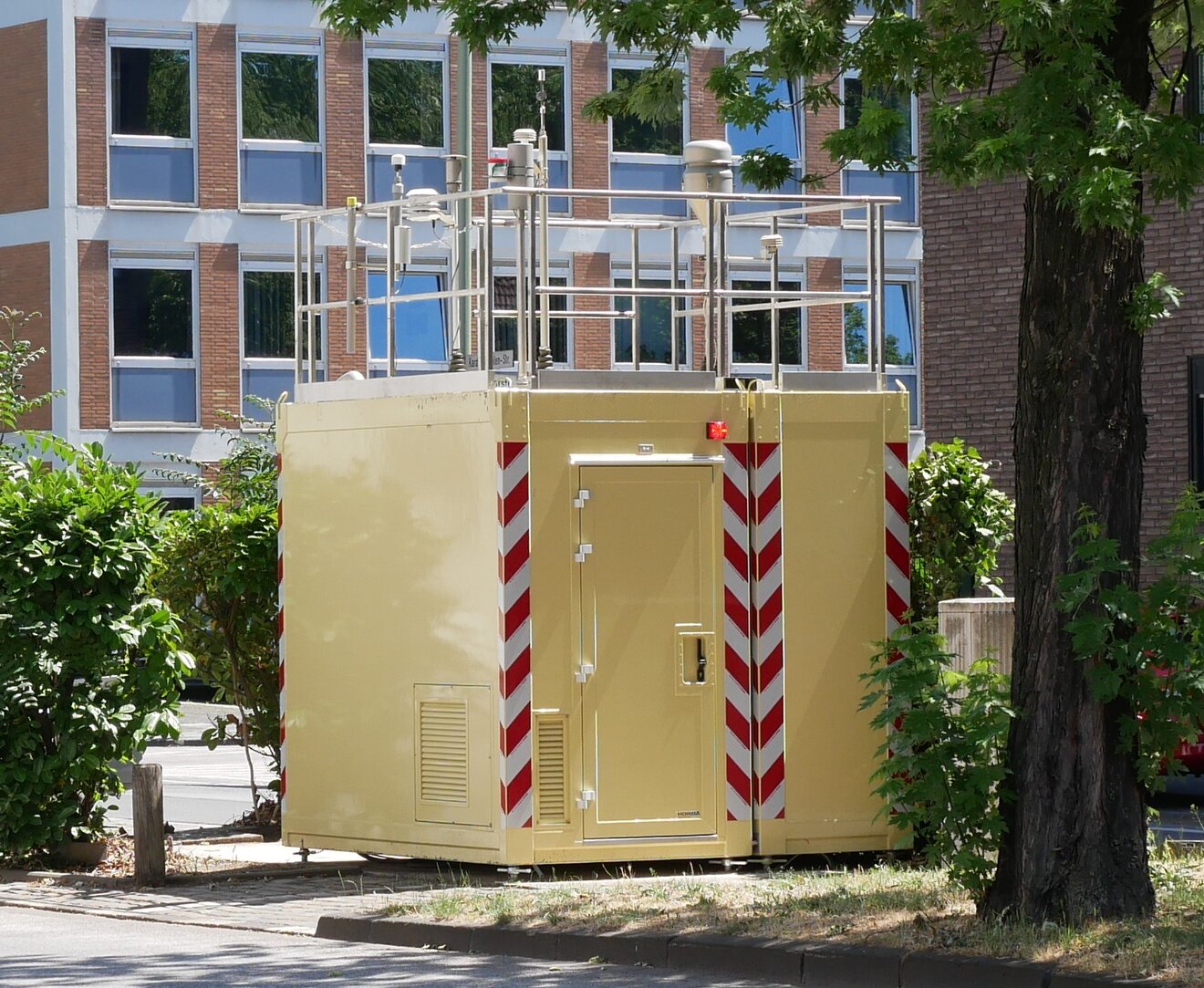 Luftmesscontainer, Foto: LANUV