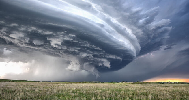 Gewitter zieht auf