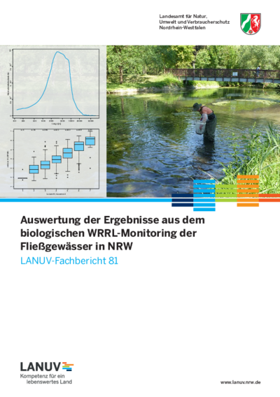 Auswertung der Ergebnisse aus dem biologischen WRRL-Monitoring der Fließgewässer in NRW