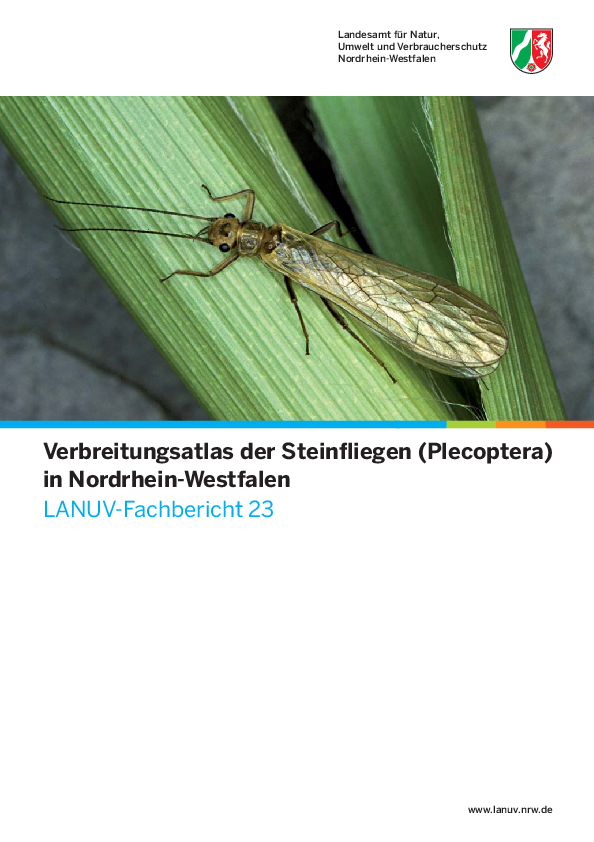 Verbreitungsatlas der Steinfliegen (Plecoptera) in Nordrhein-Westfalen