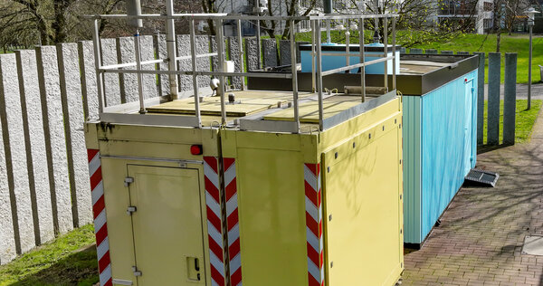 Messcontainer, Luft