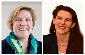 Bild: Dr. Ursula Necker, LANUV-Vizepräsidentin und Dr. Barbara Köllner, Abteilungsleiterin